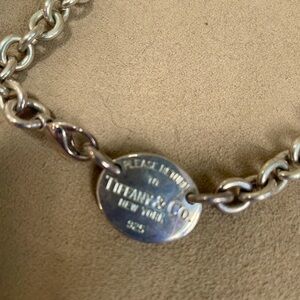 Tiffany oval chocker  necklace I purchased it directly from the nyc shop